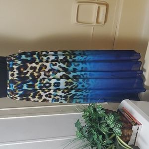 NWT Leopard Print Skirt
